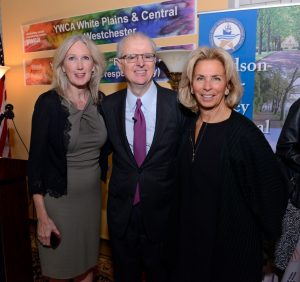 Suzanne Clary, Chief Judge Jonathan Lippman and Janet DiFiore